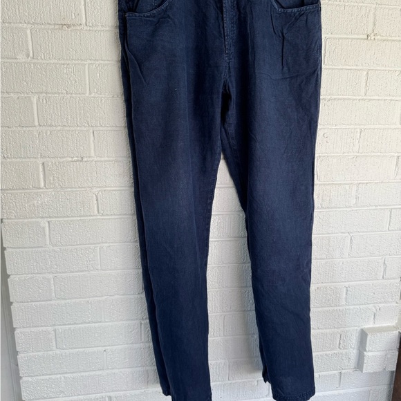 Etro Blue Chinos Modern Tapered Fit 38 Light - Picture 2 of 14